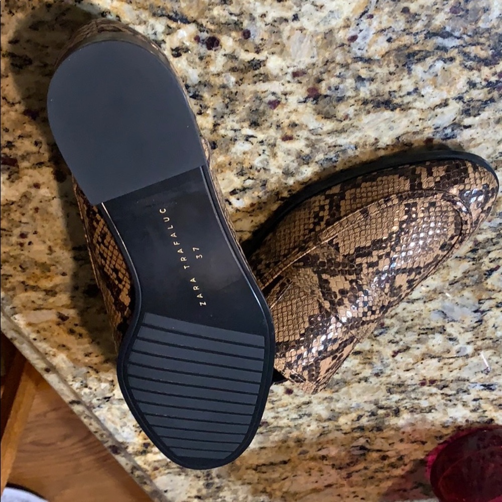 Zara Python Pattern Loafer - image 2